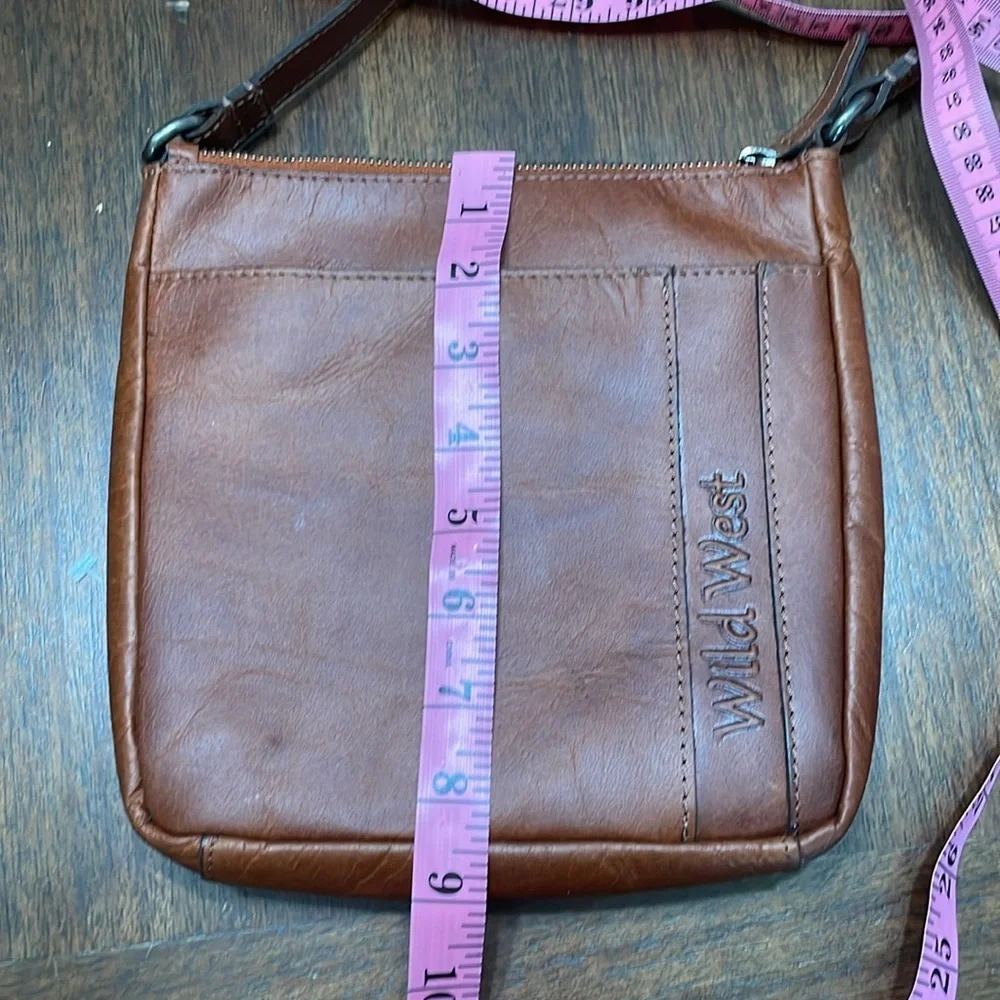 Wild West Brown Leather Bag